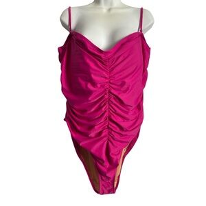 J.Crew Ruched Sweetheart One-Piece Swim Bathing Suit Size 24 NWT